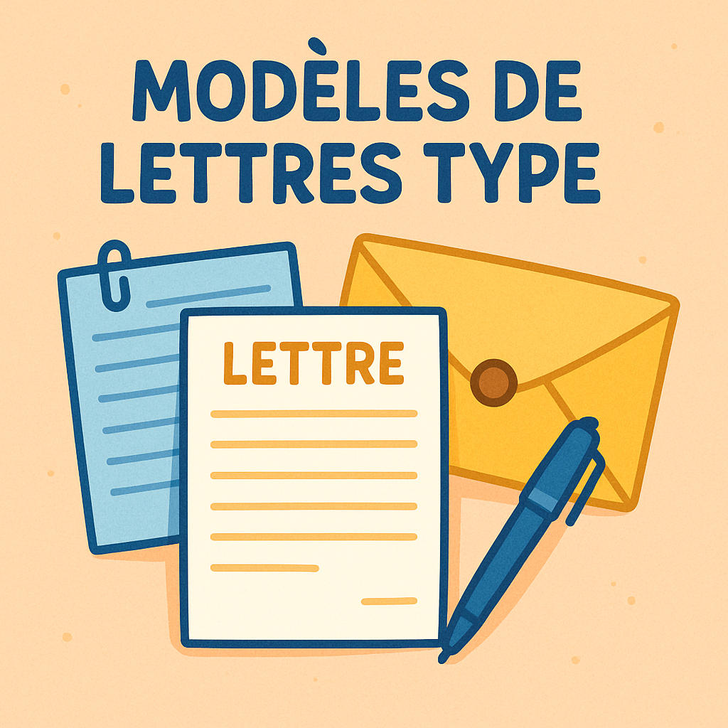 📄 Modèles de lettres type pour assistantes maternelles