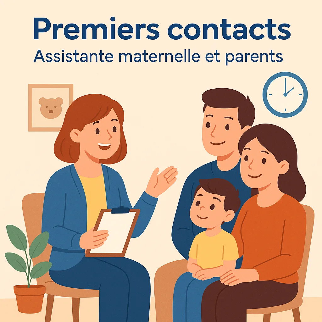 🤝 Premiers contacts entre assistante maternelle et parents : réussir la première impression