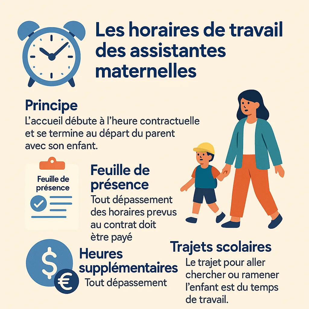 ⏰ Les horaires de travail des assistantes maternelles : règles et obligations