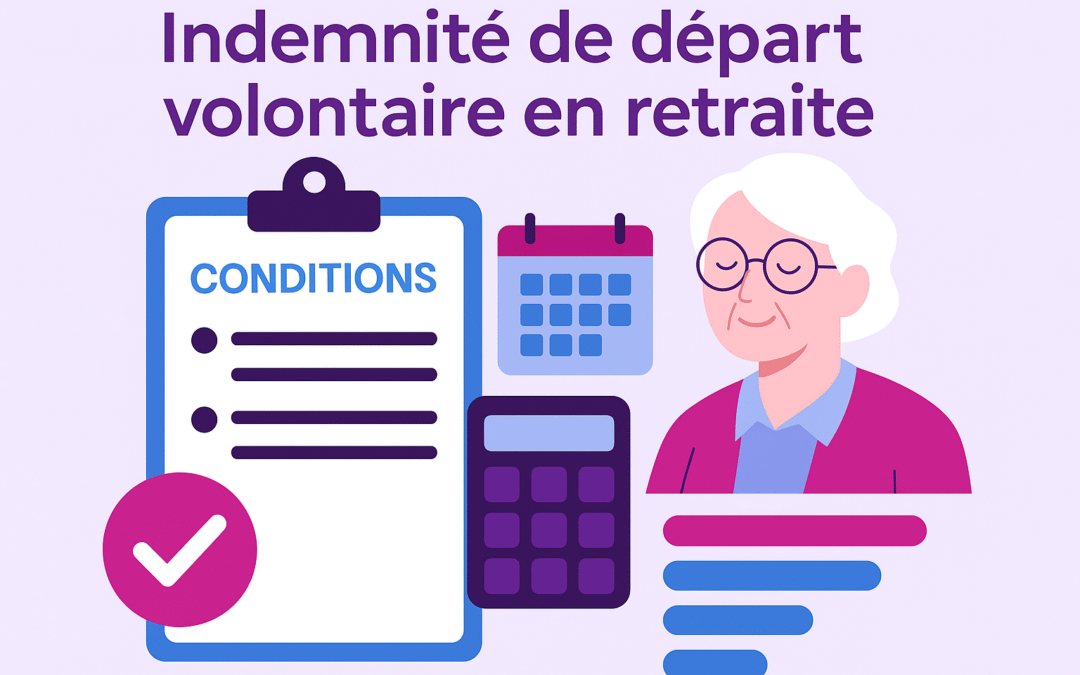 🧾 Indemnité de Départ Volontaire en Retraite : Conditions, Calcul et Montant
