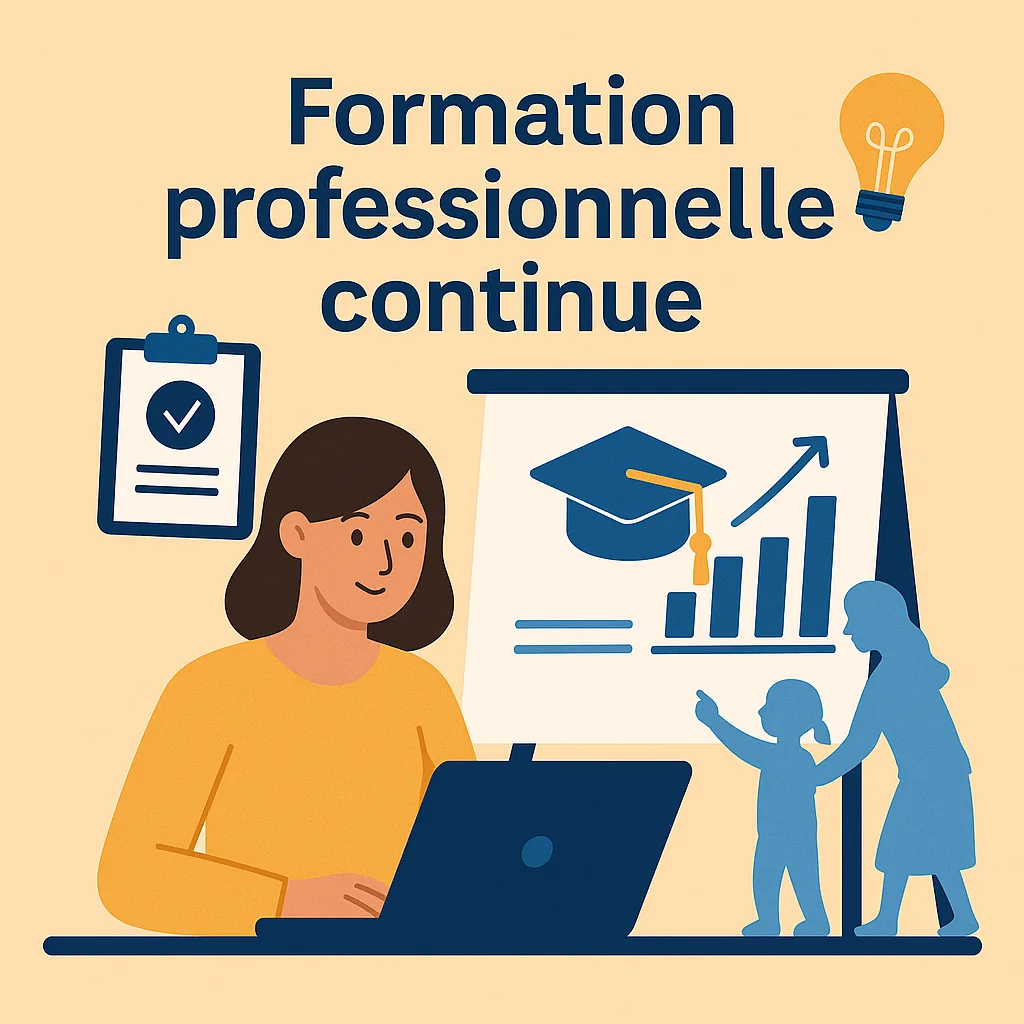 Formation professionnelle continue des assistantes maternelles : CPF, congé formation et droits