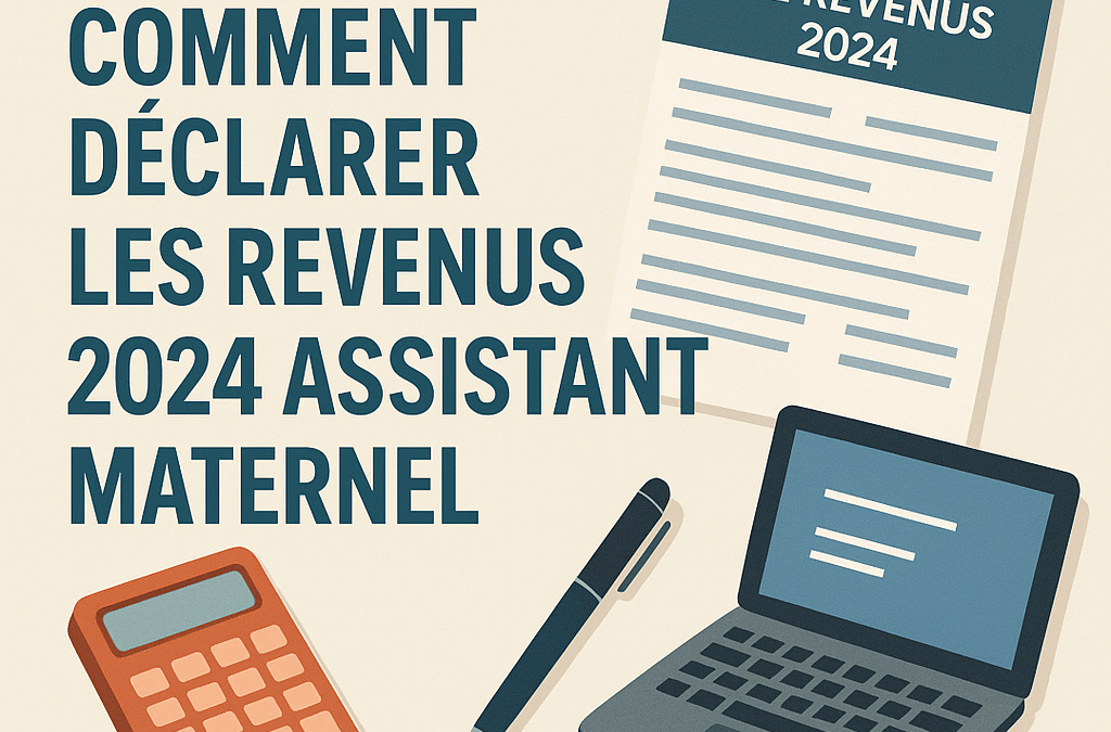 Impôts 2025 : comment déclarer les revenus 2024 assistant maternel