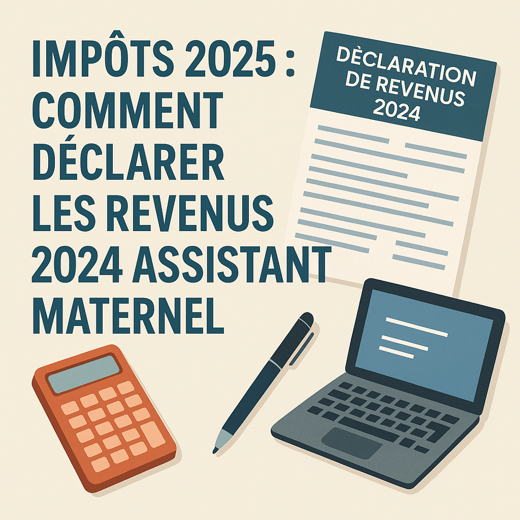 Impôts 2025 : comment déclarer les revenus 2024 assistant maternel