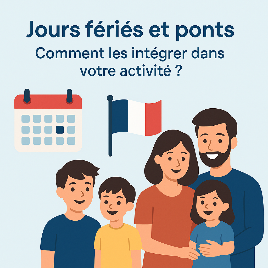 Jours fériés et ponts : comment les intégrer dans votre activité ?