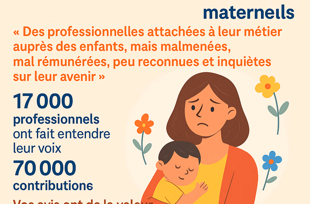 Résultats du 2ᵉ baromètre de la qualité de vie au travail des assistants maternels