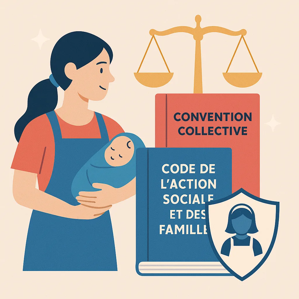 ⚖️ Législation applicable aux assistantes maternelles