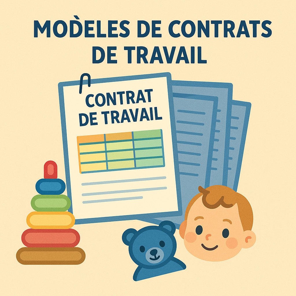 Modèles de contrats de travail pour ASSMAT