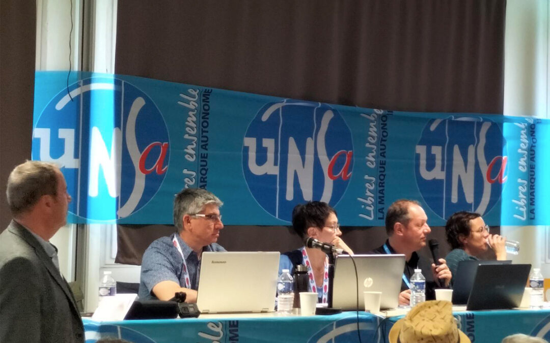 Proassmat, premier syndicat du privé de l’Unsa, aux rencontres militantes
